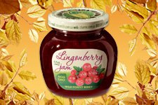 Homemade lingonberry jam