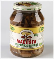 Butter mushrooms sterilized, sterilized mushrooms, buy mushrooms in Kiev, Ukraine